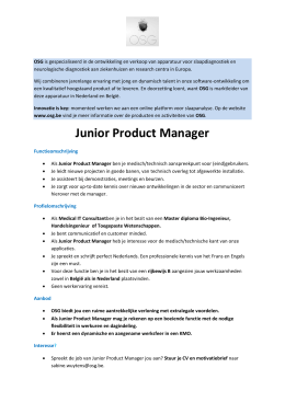 Junior Product Manager