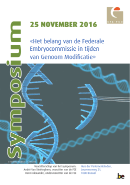 Het belang van de FCE in tijden van genoom