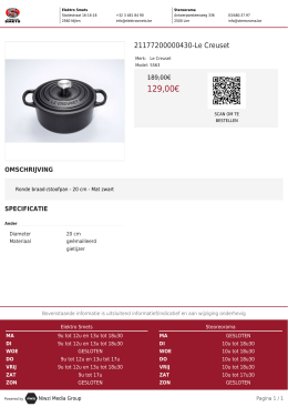 Print - Elektro Smets