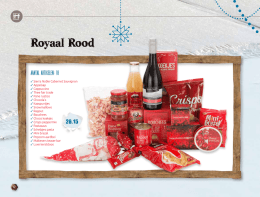 Royaal Rood - Hocras