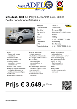 Prijs &euro; 3.649,