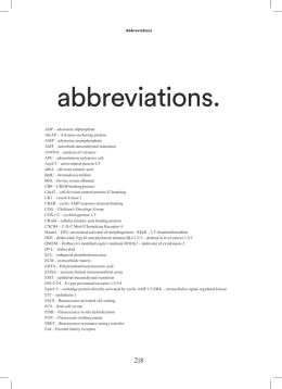 abbreviations.