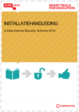 G Data Antivirus/Internet Security 2016
