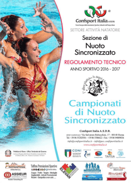Sincro_RegolamentoTecnico2016-2017