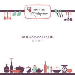 Per scaricarlo clicca qui! - Scuola di cucina &ldquo;Il Melograno&rdquo;