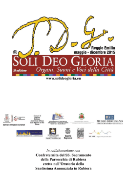 Eventi - Comune di Reggio Emilia