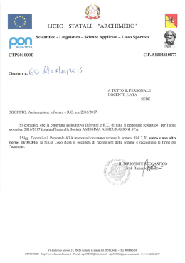 - Liceo "Archimede"