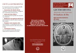 cliccare qui - Casa di Spiritualit&agrave;