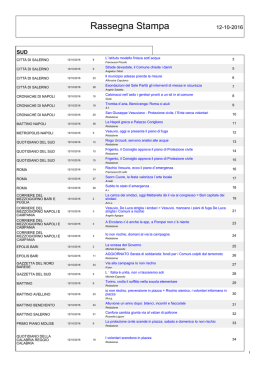 citt&agrave; di salerno - IlGiornaledellaProtezionecivile.it