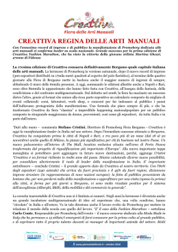 Creattiva Autunno 2016 - Giornale dell`Isola.it