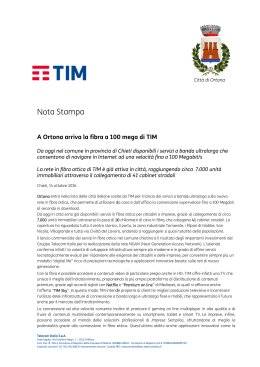 No ta Stam mpa - Telecom Italia