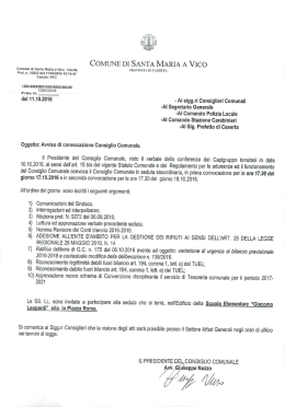 clicca qu - comune di santa maria a vico