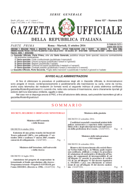 Decreto 22.09.2016 - Ordine degli Avvocati di Firenze