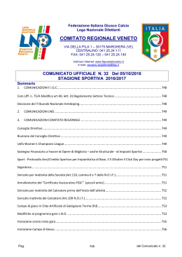 gare del campionato giovanissimi regionali
