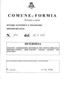comune^ formia - Comune di Formia