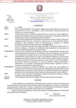 Decreto-primaria-infanzia - Treviso – Ufficio scolastico territoriale