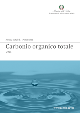 Carbonio organico totale
