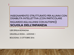 Diapositiva 1 - Ufficio Scolastico Regionale per l`Emilia