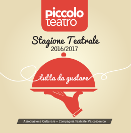 Piccolo Teatro - Foggia Citt&agrave; Aperta