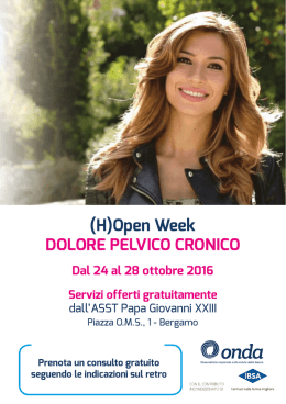 (H)Open Week DOLORE PELVICO CRONICO - Onda
