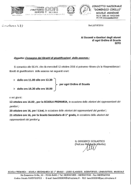 Circolare n. 383 del 11/10/2016