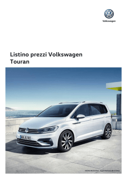 Listino prezzi Volkswagen Touran