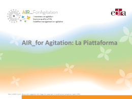 Piattaforma - AIR for agitation