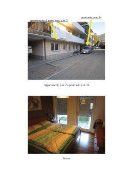 posto auto, pm 24 appartamento al piano terra, pm 2