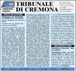 tribunale di cremona - La Provincia di Cremona
