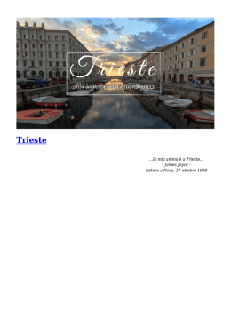 Trieste - Viaggiatori Nel Tempo