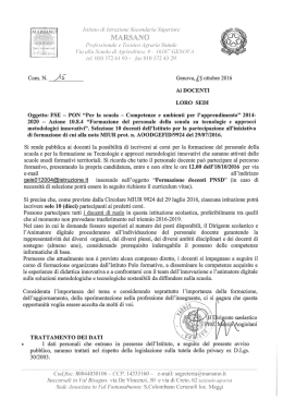 Comunicazione 15 Formazione PNSD
