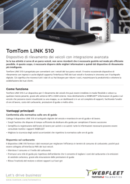 TomTom LINK 510 - TomTom Telematics