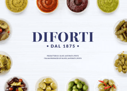 View Catalogue - Diforti Group | Born to produce Antipasti
