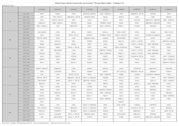 Tabelle orario GRAFICA 10-10