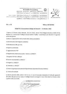 Leggi la circolar - Istituto di Istruzione Secondaria Superiore G
