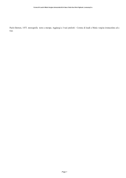 PDF Book Corona Di Laudi A Maria Vergine Immacolata Ed A Gesu