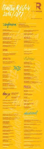 2016-2017 - Teatro Ristori
