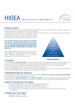 HIGEA scheda tecnica