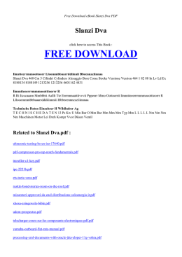 slanzi dva free ebook