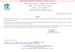 uo3-20161010-11895 - Ufficio VI – Ambito territoriale di Reggio