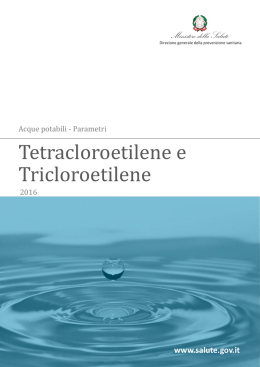 Tetracloroetilene e Tricloroetilene