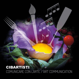 CIBARTISTI ComuniCare Con l`arte / art CommuniCation