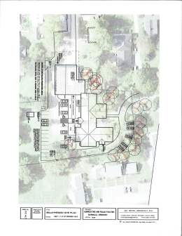 Aerial View Site Plan