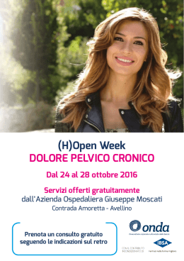 Iniziative Avellino - Onda - Osservatorio Nazionale sulla salute della