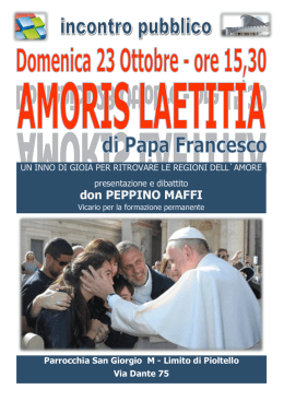 don PEPPINO MAFFI - Parrocchia S.Giorgio Limito