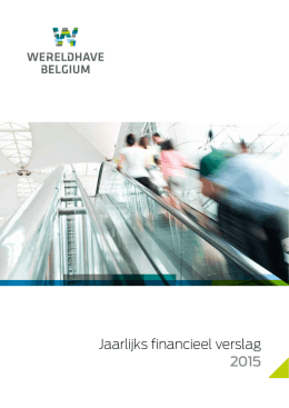 Jaarlijks financieel verslag 2015