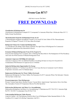 free book freon gas r717 pdf