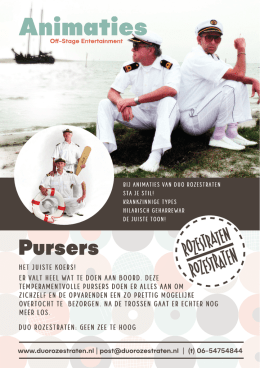 leaflet-pursers - Duo Rozestraten