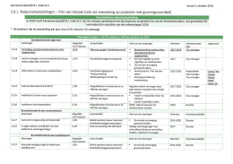 3.B.1. Reductiedoelstellingen - Plan van Aanpak