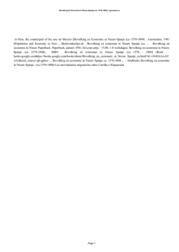 Full Ebook Bevolking En Economie In Nieuw Spanje (ca. 1570